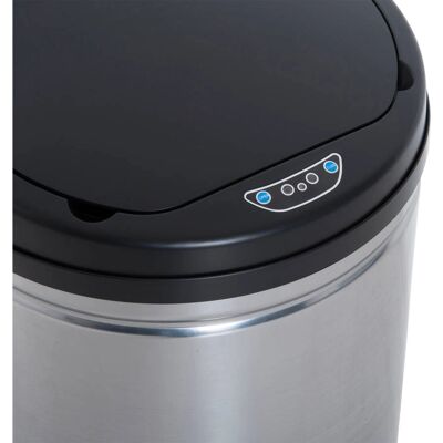 Papelera Sensor Homcom Acero Inoxidable 30L - Apertura/Cierre Automático Papelera Sensor Homcom Acero Inoxidable 30L - Apertura/Cierre Automático