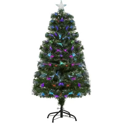 Árbol de Navidad Artificial de 120cm con 130 Luces LED - Árbol de Navidad Árbol de Navidad Artificial de 120cm con 130 Luces LED - Árbol de Navidad