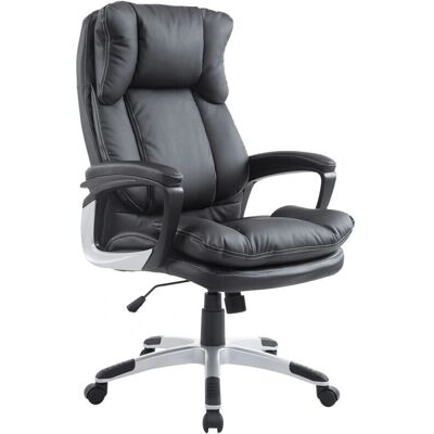 Silla de Oficina Ajustable Negra Homcom - Silla Ergonómica Giratoria para Oficina y Estudio Silla de Oficina Ajustable Negra Homcom - Silla Ergonómica Giratoria para Oficina y Estudio