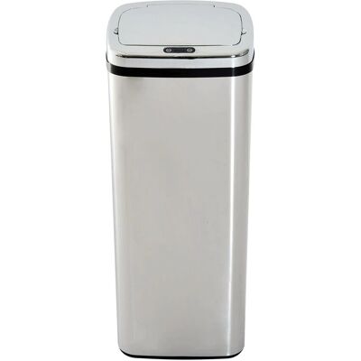 Homcom Cubo de Basura Sensor de Acero Inoxidable 50L - Cocina y Oficina Homcom Cubo de Basura Sensor de Acero Inoxidable 50L - Cocina y Oficina