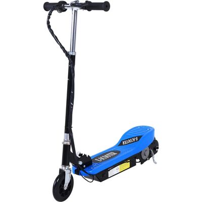 Homcom Patinete Eléctrico - Manillar ajustable, Plegable, 10km/h, Azul - Patinete eléctrico Homcom Patinete Eléctrico - Manillar ajustable, Plegable, 10km/h, Azul - Patinete eléctrico
