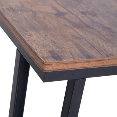 Table d'Appoint Homcom en Forme de C - Polyvalente, 51x36x65cm - Publicité Table d'Appoint Homcom en Forme de C - Polyvalente, 51x36x65cm - Publicité