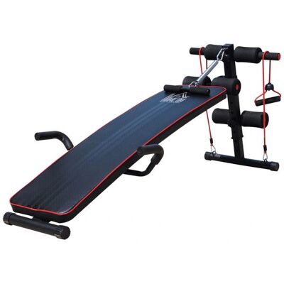 Homcom A91-072 Mesa de Inversión - Banco de Abdominales Ajustable para Fitness Homcom A91-072 Mesa de Inversión - Banco de Abdominales Ajustable para Fitness