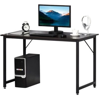 Homcom Escritorio Ajustable - 120x60 - Negro - Mesa Homcom Escritorio Ajustable - 120x60 - Negro - Mesa