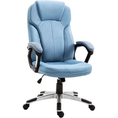 Chaise de Bureau Vinsetto Hauteur Réglable Ergonomique Pivotante avec Accoudoirs - Chaise de Bureau - Publicité Chaise de Bureau Vinsetto Hauteur Réglable Ergonomique Pivotante avec Accoudoirs - Chaise de Bureau - Publicité