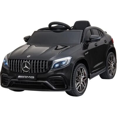 Homcom 370-074V90BK Coche infantil con música y luces Homcom 370-074V90BK Coche infantil con música y luces