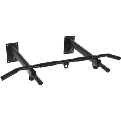 Homcom Barra de Dominadas para Pared - Máx. 150kg - Equipo de Fitness en Casa Homcom Barra de Dominadas para Pared - Máx. 150kg - Equipo de Fitness en Casa
