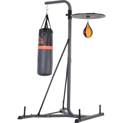Homcom Saco de Boxeo - Altura ajustable - Entrenamiento completo Homcom Saco de Boxeo - Altura ajustable - Entrenamiento completo