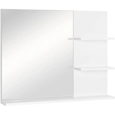 Espejo de Pared Kleankin con 3 Estantes - Baño, Cocina, Pasillo Espejo de Pared Kleankin con 3 Estantes - Baño, Cocina, Pasillo