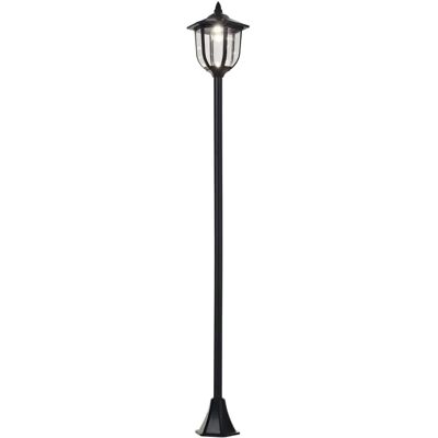 Farola Solar Outsunny con 6 LED - Luz solar para jardín Farola Solar Outsunny con 6 LED - Luz solar para jardín