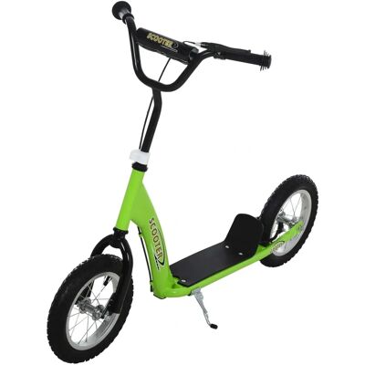 Scooter para niños Homcom ajustable - 2 neumáticos inflables - Para +5 años Scooter para niños Homcom ajustable - 2 neumáticos inflables - Para +5 años