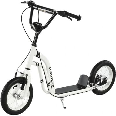 Homcom Scooter para Niños Manillar Ajustable Ruedas Inflables Grandes - Scooter para Niños Mayores de 5 Homcom Scooter para Niños Manillar Ajustable Ruedas Inflables Grandes - Scooter para Niños Mayores de 5