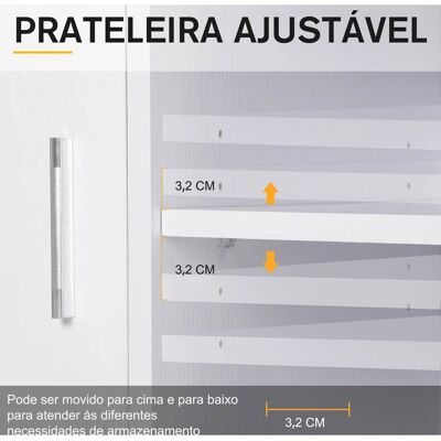 Homcom Armario para Impresora - Almacenamiento de Oficina con Ruedas y Estante Ajustable Homcom Armario para Impresora - Almacenamiento de Oficina con Ruedas y Estante Ajustable
