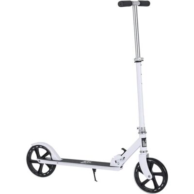 Scooter Plegable Homcom para Niños - 88x37x75-100 cm - Blanco Scooter Plegable Homcom para Niños - 88x37x75-100 cm - Blanco
