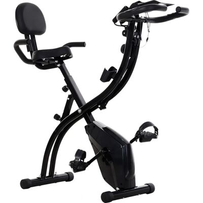 Homcom A90-196 Bicicleta Estática - Resistencia Ajustable y Monitor LCD Homcom A90-196 Bicicleta Estática - Resistencia Ajustable y Monitor LCD
