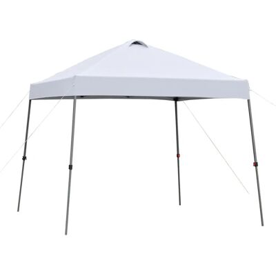 Sombrilla de jardín plegable 3x3m con ruedas - Carpa plegable Sombrilla de jardín plegable 3x3m con ruedas - Carpa plegable