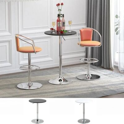 Mesa de Bar Homcom Regulable en Altura - Estable, Ø60cm Mesa de Bar Homcom Regulable en Altura - Estable, Ø60cm
