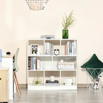 Homcom Modelo 97,5x30x100 cm - Estantería con 8 Compartimentos Homcom Modelo 97,5x30x100 cm - Estantería con 8 Compartimentos