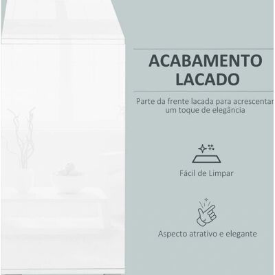Aparador Modern Homcom Blanco - 2 Puertas y 2 Cajones - 79x36x74cm Aparador Modern Homcom Blanco - 2 Puertas y 2 Cajones - 79x36x74cm