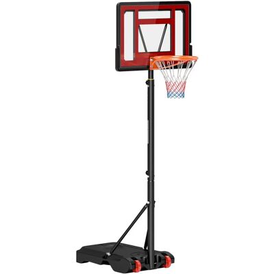 Homcom Canasta de Baloncesto Ajustable 205-261cm - Equipo Deportivo Interior/Exterior Homcom Canasta de Baloncesto Ajustable 205-261cm - Equipo Deportivo Interior/Exterior