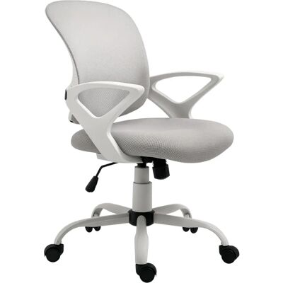 Silla de Oficina Vinsetto Ajustable con Malla Giratoria - Oficina Silla de Oficina Vinsetto Ajustable con Malla Giratoria - Oficina