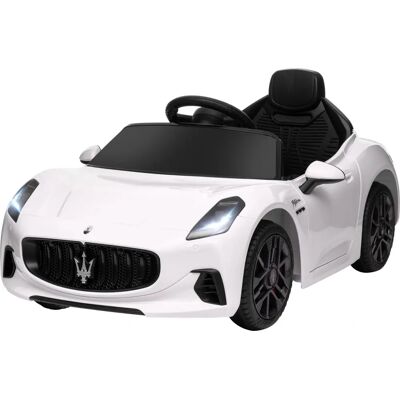 Carrinho elétrico infantil Maserati Gran Turismo Folgore - 12V, controlo remoto & música Carrinho elétrico infantil Maserati Gran Turismo Folgore - 12V, controlo remoto & música