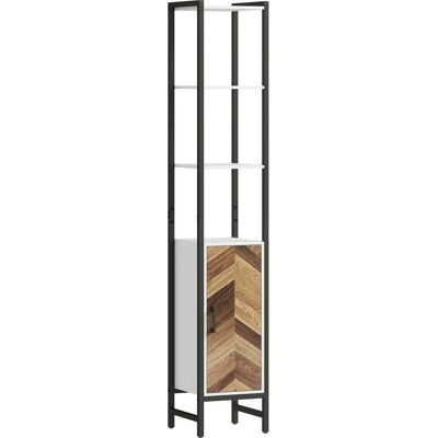HOMCOM - Cabinet - White Oak - Armario de baño HOMCOM - Cabinet - White Oak - Armario de baño
