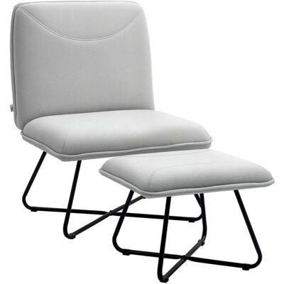 Homcom Sillón con Reposapiés - Silla Relax Homcom Sillón con Reposapiés - Silla Relax