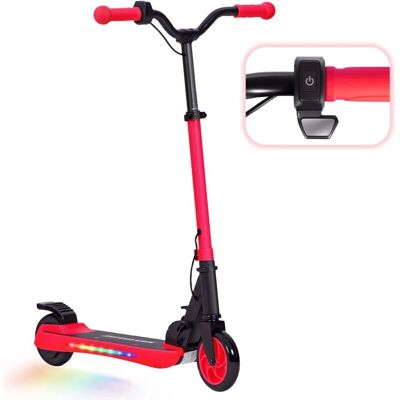 Scooter eléctrico SPORTNOW - Plegable, 120W, 10 km/h, para niños Scooter eléctrico SPORTNOW - Plegable, 120W, 10 km/h, para niños