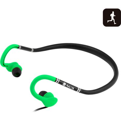 Ngs Cuffie Sport Con Gancio - VERT - Publicité Ngs Cuffie Sport Con Gancio - VERT - Publicité