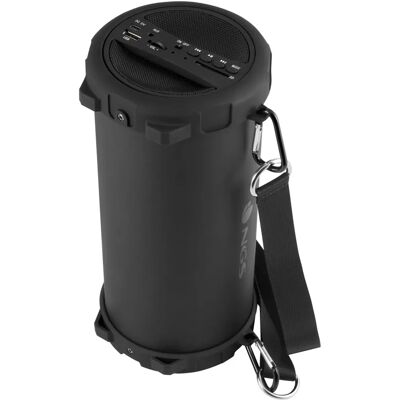 NGS Roller Flow Czarny - Przenośny głośnik Bluetooth NGS Roller Flow Czarny - Przenośny głośnik Bluetooth