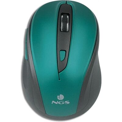 NGS Evo Mute Röd Trådlös Mus - Kontor - 1600 DPI NGS Evo Mute Röd Trådlös Mus - Kontor - 1600 DPI