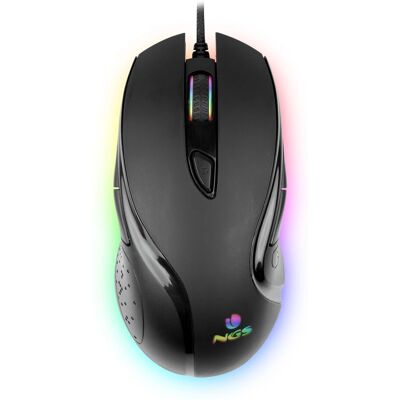 NGS GMX-125 Maus - Ambidextrous - 7200 DPI - RGB LEDs - 8 Tasten - Kabelgebunden - PC/PS4/Xbox NGS GMX-125 Maus - Ambidextrous - 7200 DPI - RGB LEDs - 8 Tasten - Kabelgebunden - PC/PS4/Xbox