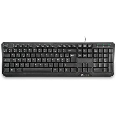 NGS FunkyV3 USB-tangentbord - Svart, 12 mediatangenter, 1,4 m kabel - Hem NGS FunkyV3 USB-tangentbord - Svart, 12 mediatangenter, 1,4 m kabel - Hem