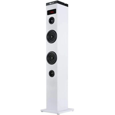 NGS Skycharm Bluetooth-luidspreker - Wit - Bluetooth, FM-radio, MP3-speler - Bluetooth-speaker NGS Skycharm Bluetooth-luidspreker - Wit - Bluetooth, FM-radio, MP3-speler - Bluetooth-speaker