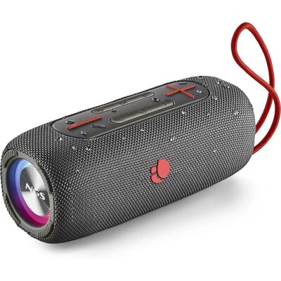 Haut-parleur Bluetooth portable NGS Nitro 3 Noir 30 W - Publicité Haut-parleur Bluetooth portable NGS Nitro 3 Noir 30 W - Publicité