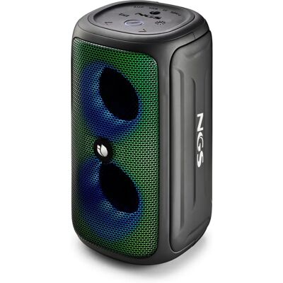 Haut-parleur Bluetooth portable NGS ROLLERBEAST - Résistant à l’eau 32W - Publicité Haut-parleur Bluetooth portable NGS ROLLERBEAST - Résistant à l’eau 32W - Publicité