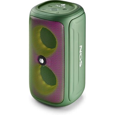 NGS Roller Beast Tragbarer Bluetooth-Lautsprecher - Grün NGS Roller Beast Tragbarer Bluetooth-Lautsprecher - Grün