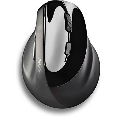 Mouse wireless NGS EVO MOKSHA - Ergonomico, 2400 DPI, Nero Mouse wireless NGS EVO MOKSHA - Ergonomico, 2400 DPI, Nero