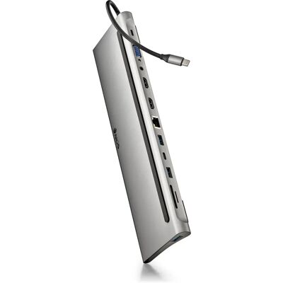 NGS WONDERDOCK12 USB-C Dokkoló - Ezüst NGS WONDERDOCK12 USB-C Dokkoló - Ezüst