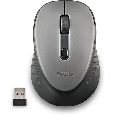 Vezeték nélküli optikai egér NGS Dew Gray - 1600 DPI Vezeték nélküli optikai egér NGS Dew Gray - 1600 DPI