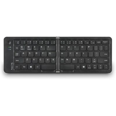 Clavier Sans Fil Domino de Ngs - Clavier - Sans fil - Argenté - Publicité Clavier Sans Fil Domino de Ngs - Clavier - Sans fil - Argenté - Publicité