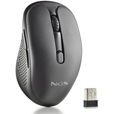 Mouse wireless NGS EVO PEEP - 3200 DPI - Nero - Destro Mouse wireless NGS EVO PEEP - 3200 DPI - Nero - Destro