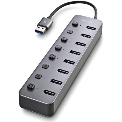 NGS IHUB8 USB hub 8 porttal - USB 3.0 NGS IHUB8 USB hub 8 porttal - USB 3.0
