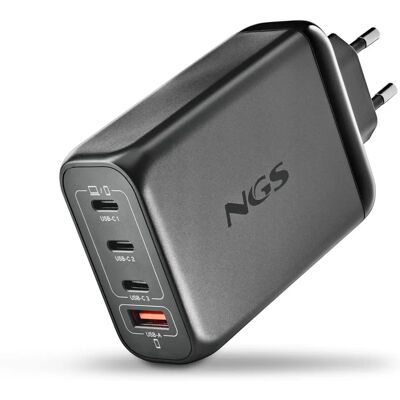 NGS BUD 140W Carregador Universal Preto - Carregador NGS BUD 140W Carregador Universal Preto - Carregador