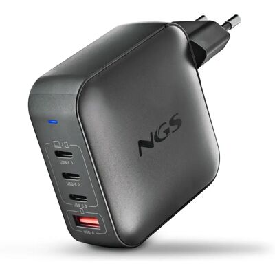 Carregador Rápido NGS BUD 165W Preto Carregador Rápido NGS BUD 165W Preto