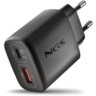 Carregador Universal NGS EON 45W Preto - Carregamento rápido Carregador Universal NGS EON 45W Preto - Carregamento rápido