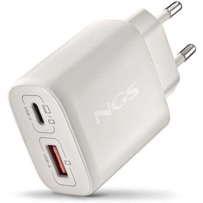 Carregador Rápido GaN Branco NGS EON 45W - Carregador Carregador Rápido GaN Branco NGS EON 45W - Carregador