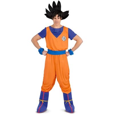 Costume Goku Dragon Ball Bleu Orange - Adultes Costume Goku Dragon Ball Bleu Orange - Adultes