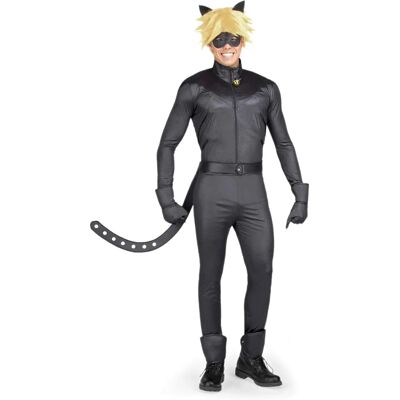 BigBuy Schwarze Katze Kostüm für Erwachsene - Miraculous Lizenz BigBuy Schwarze Katze Kostüm für Erwachsene - Miraculous Lizenz